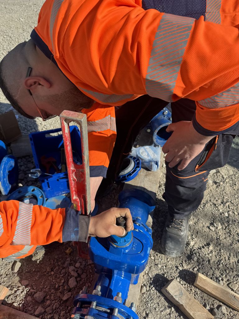 Plateforme Marzy - exercice canalisateur